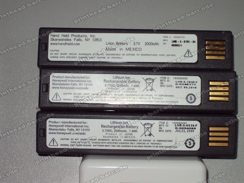 Battery for Honeywell HHP-1902 2000mAh 100000495